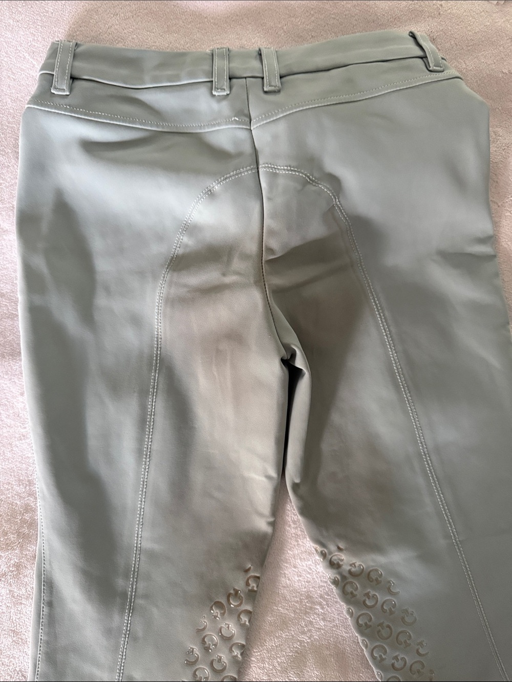 Cavalleria Toscana light blue breeches size 12 kids - Picture 3 of 12